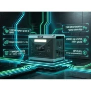 Зарядная станция SolarPlay BCQ2501 2400W 2160Wh (BCQ2501) (UA)