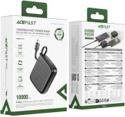 Acefast M15 10000mAh PD20W Black (6974316283973) (UA)