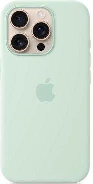 Чехол для смартфона Apple iPhone 16 Pro Silicone Case with MagSafe - Aquamarine (MDG04) Бренд: Apple; Совместимость: Apple iPhone