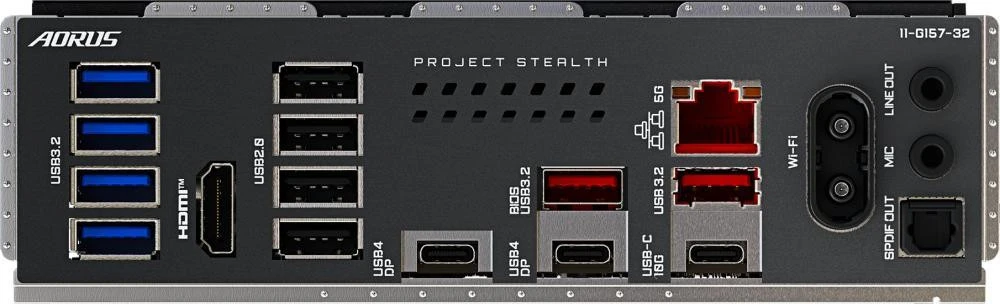 GIGABYTE X870 AORUS STEALTH (UA) Бренд: GIGABYTE; Тип роз'єму CPU: Socket AM5;