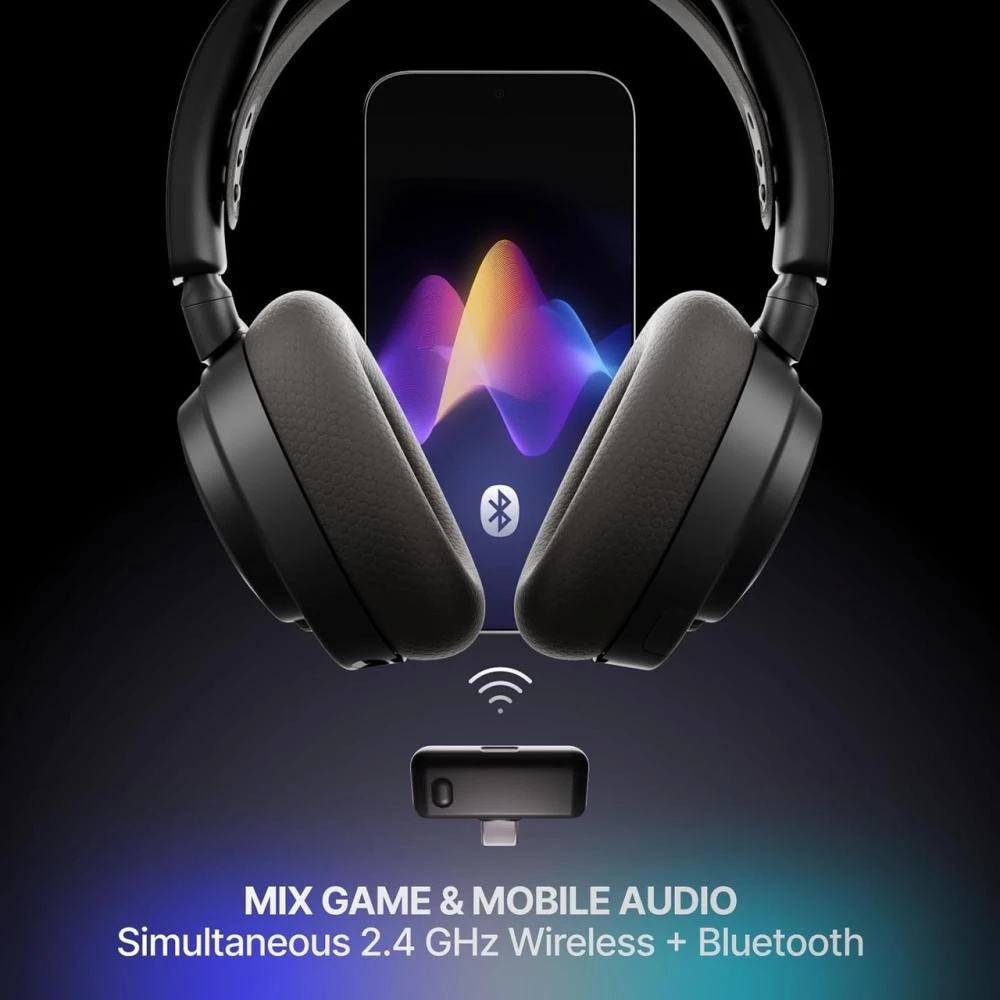 Наушники с микрофоном SteelSeries Arctis Nova 7X Wireless Gen 2 Black (61758) (UA)