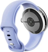 Смарт-часы Google Pixel Watch 4 41mm Wi-Fi Polished Silver Aluminum case / Iris Active Band