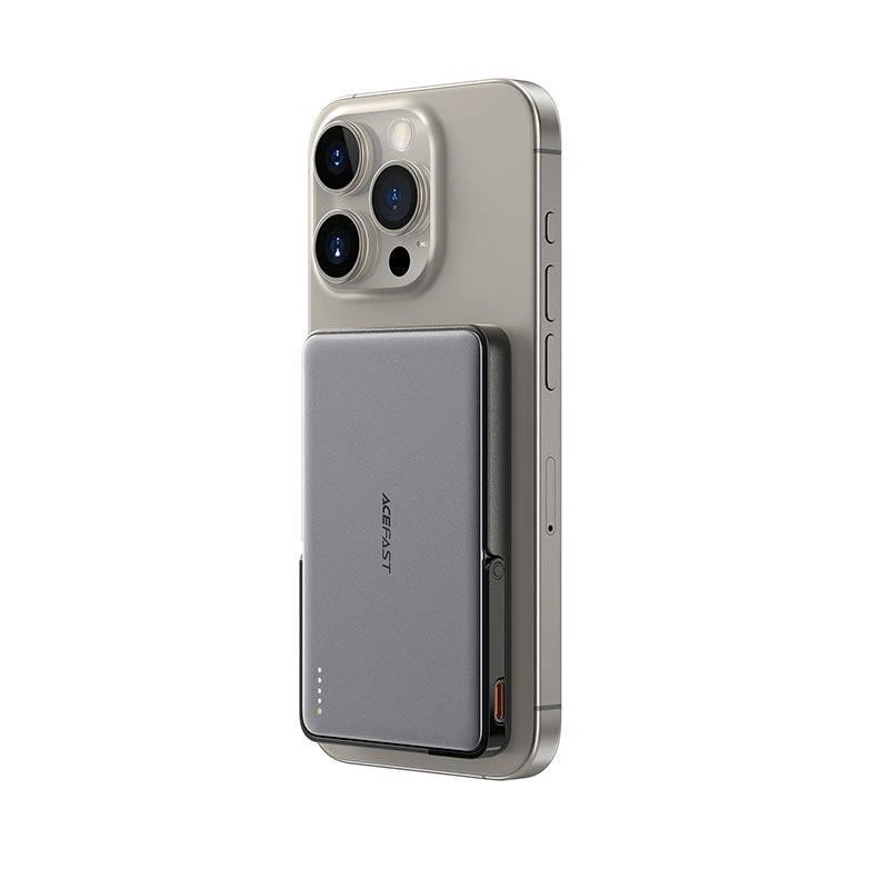 Acefast M16 Magnetic 5000mAh 18W Black (6974316283997) (UA)