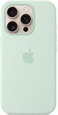 Чехол для смартфона Apple iPhone 16 Pro Silicone Case with MagSafe - Aquamarine (MDG04) Бренд: Apple; Совместимость: Apple iPhone