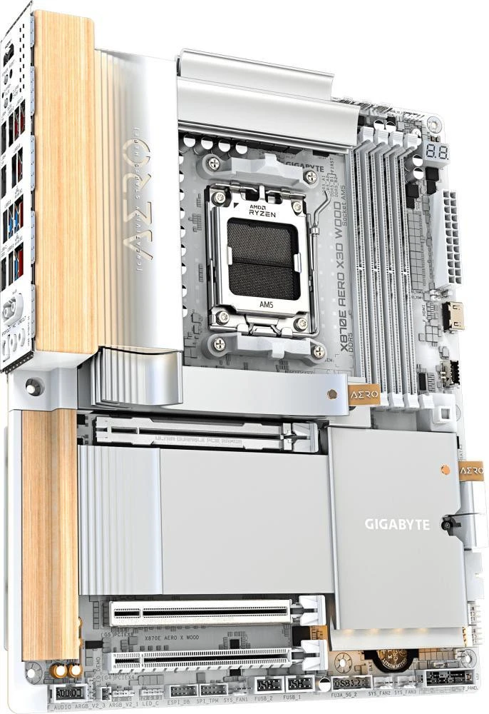 GIGABYTE X870E AERO X3D WOOD (UA)
