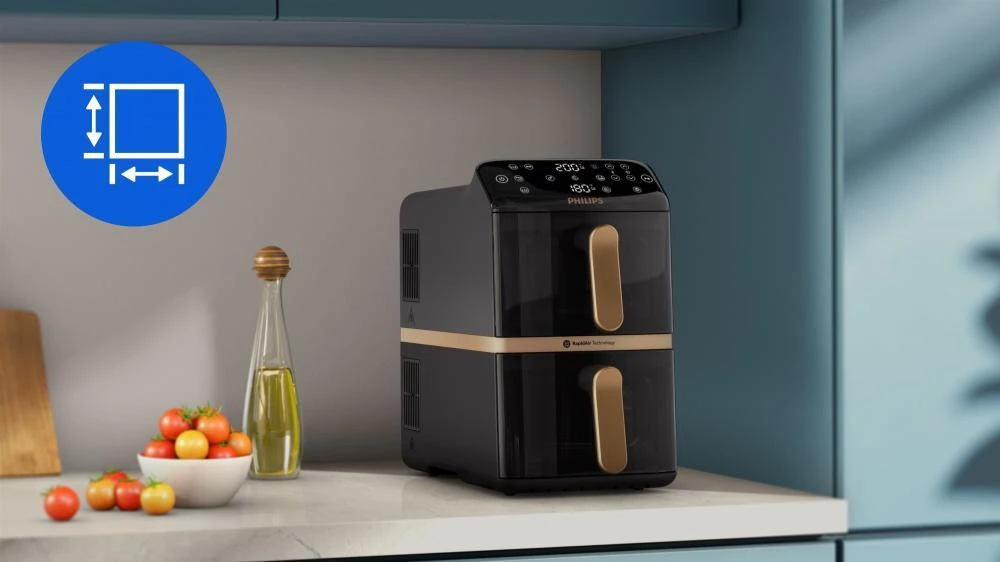 Мультипіч Philips Ovi Stacked Dual Basket Series 4000 NA462/70