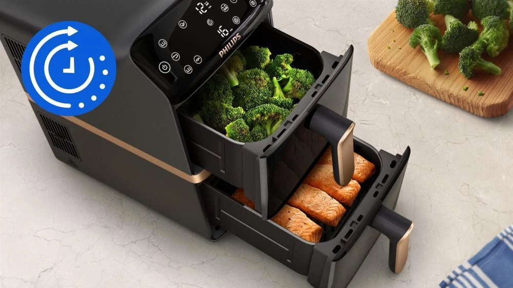 Мультипіч Philips Ovi Stacked Dual Basket Series 4000 NA462/70