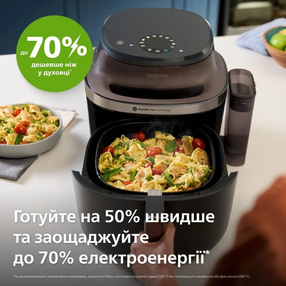 Мультипечь Philips Series 5000 OVI SteamFry NA547/07