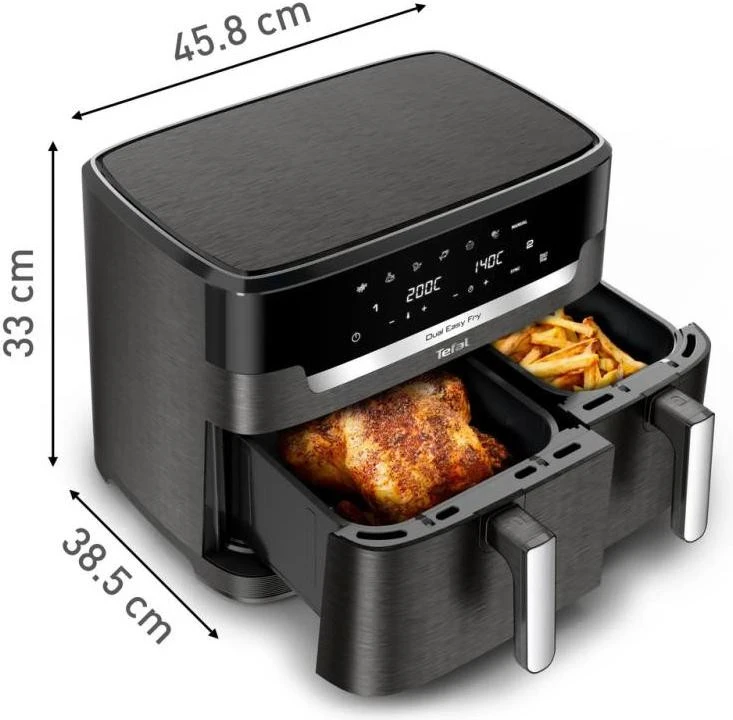 Мультипіч Tefal Dual Easy Fry XXL EY942HE0