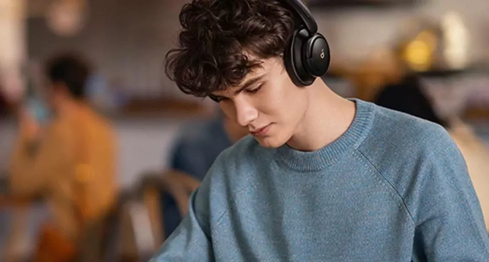 Навушники з мікрофоном Anker SoundCore Life Q30 v2 Midnight Blue (A3028333)