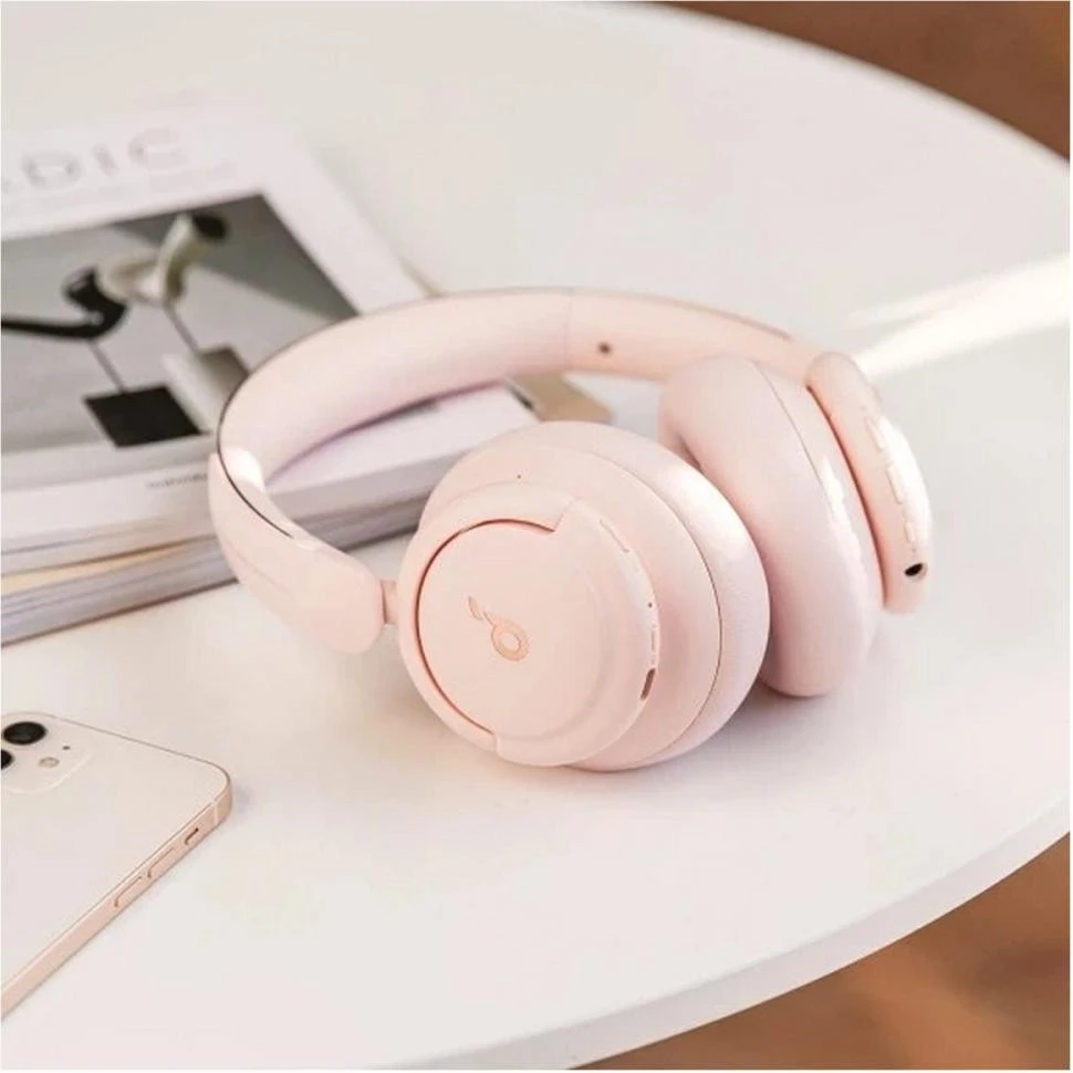 Наушники с микрофоном Anker SoundCore Life Q30 v2 Sakura Pink (A3028353)