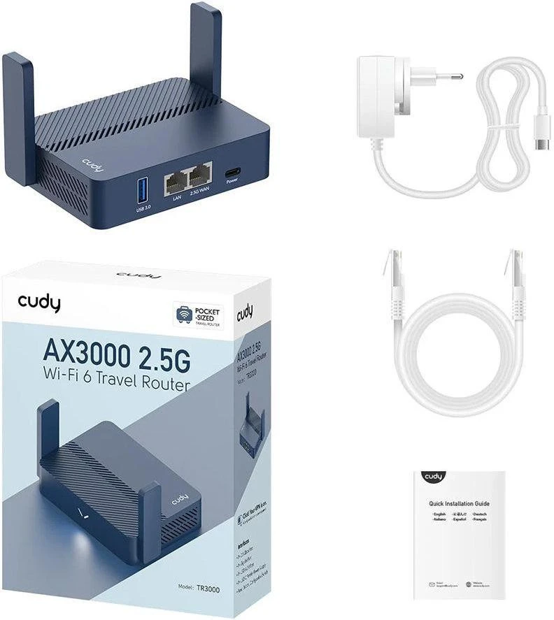 роутер Cudy TR3000 (UA)