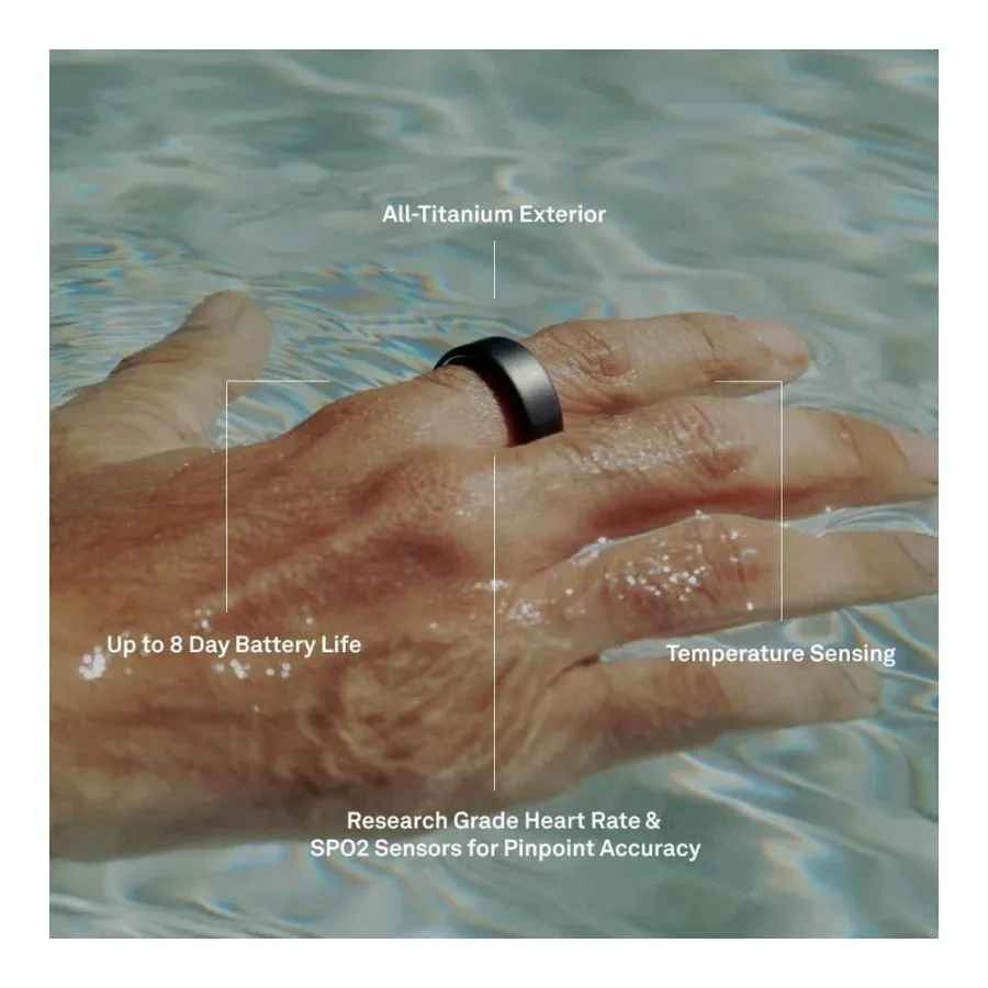 Oura Ring 4 Silver Size 14 (JZ90-54217-14) Бренд: Oura; Линейка: Ring 4; Размер