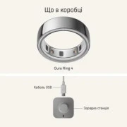 Oura Ring 4 Silver Size 14 (JZ90-54217-14)