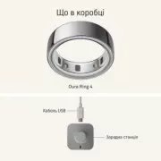 Oura Ring 4 Silver Size 14 (JZ90-54217-14)