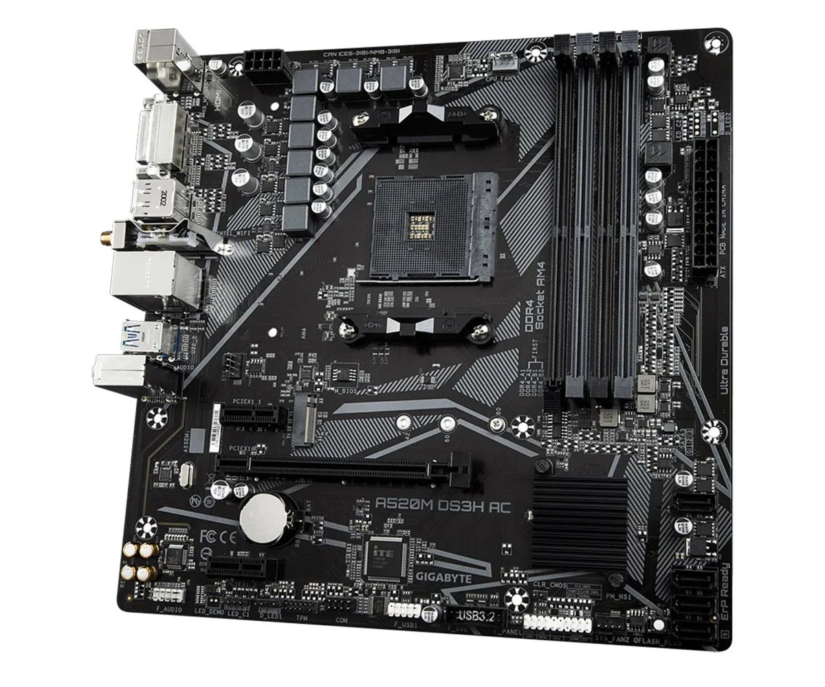 Gigabyte A520M DS3H AC EU