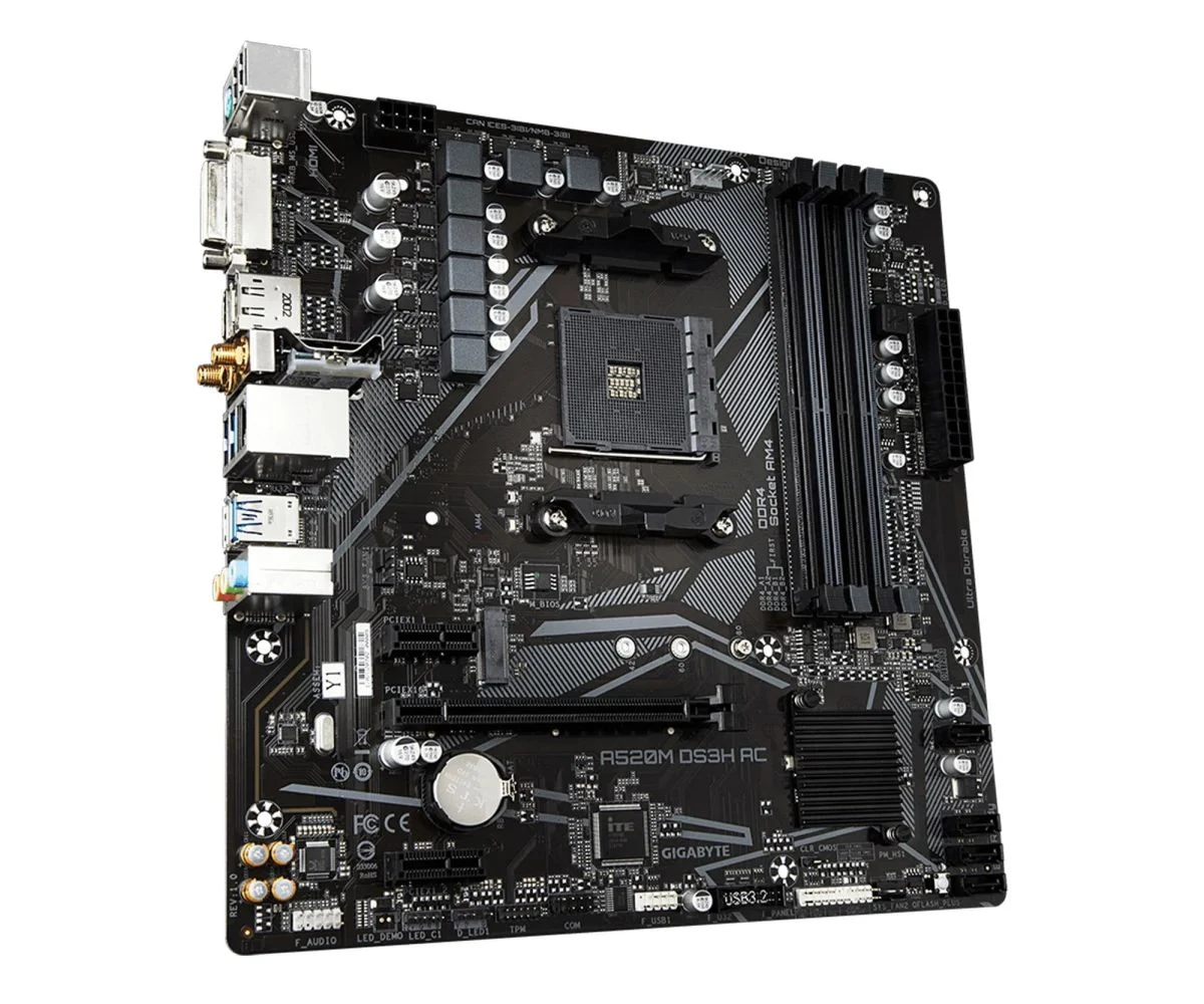 Gigabyte A520M DS3H AC EU