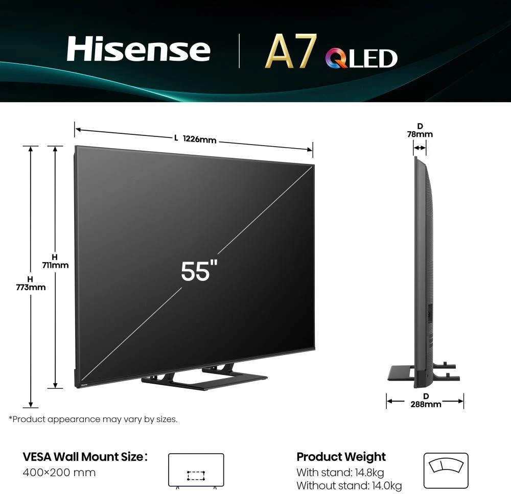 Hisense 55A7Q