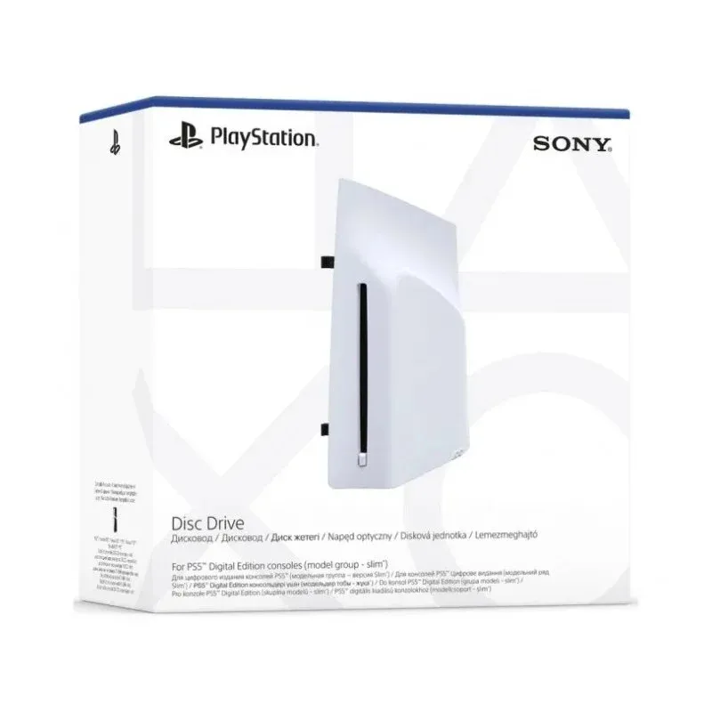 Дисковод для консолей PlayStation 5 Pro/ PS5 Slim Digital Edition Бренд: Sony; Совместимость: PlayStation 5
