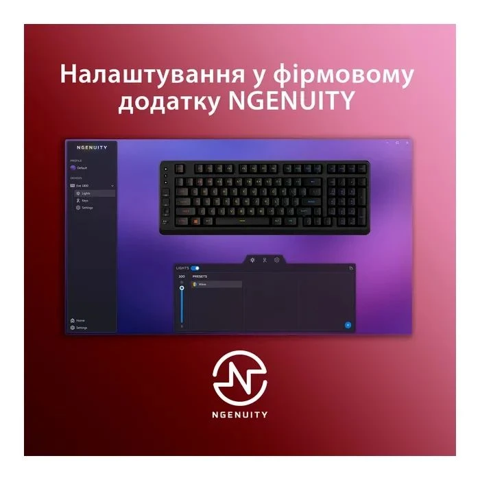 HyperX Eve 1800 USB UA Black (B7JE0AA) (UA)