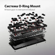 HyperX Origins 2 65 HX Red USB UA Black (B4QS3AA) (UA)