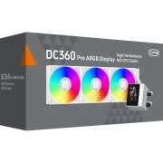 Система рідинного охолодження PcCooler DC360 Pro ARGB Display WH (UA)