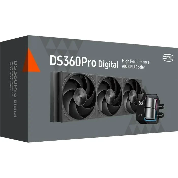 Система жидкостного охлаждения PcCooler DS360 Pro Digital BK (D7-S360WBKN-GL) (UA)