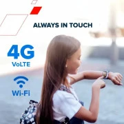 Смарт-часы Canyon ZEFIR KW-49 E-SIM 4G GPS Blue (CNE-KW49BL) (UA)