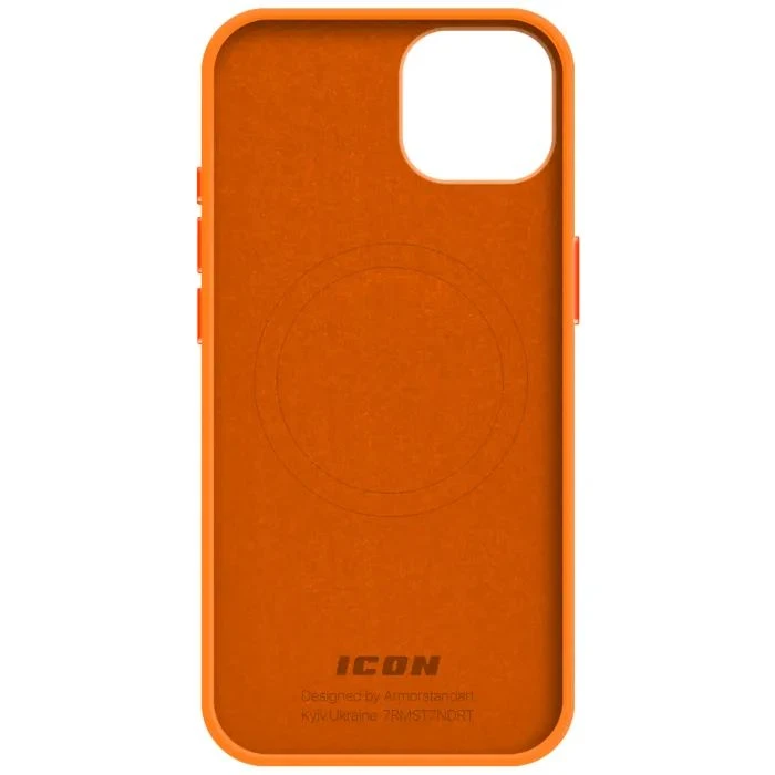 Чохол для мобільного телефону Armorstandart Icon2 MagCase Apple iPhone 15 Cosmic Orange (ARM89275) (UA)