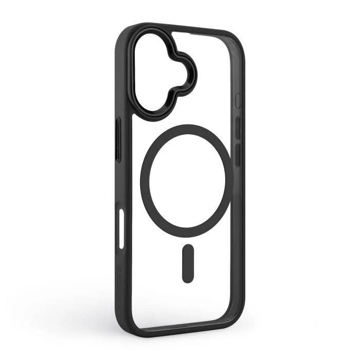 Чохол для мобільного телефону Armorstandart Unit MagCase Apple iPhone 17 Black + Orange Button Set (ARM90579) (UA)