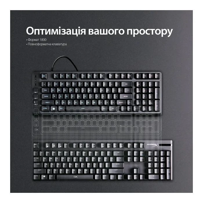 HyperX Eve 1800 USB UA Black (B7JE0AA) (UA)