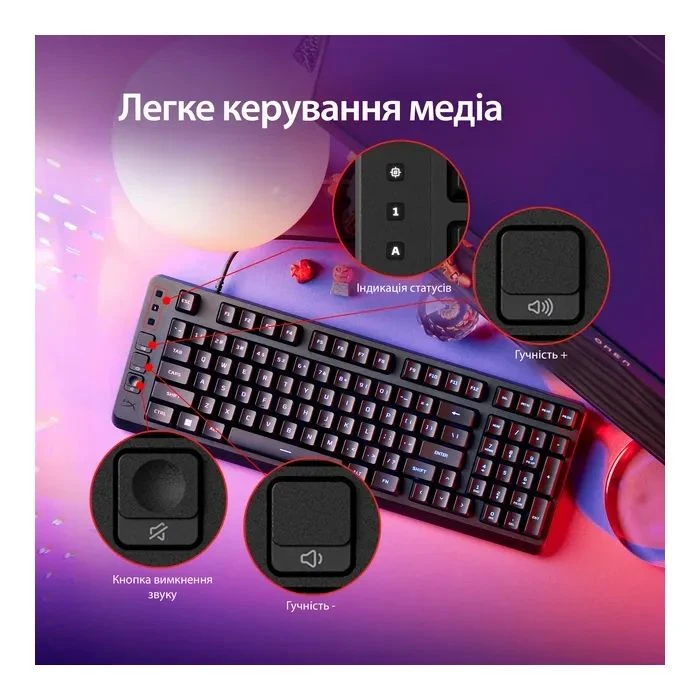 HyperX Eve 1800 USB UA Black (B7JE0AA) (UA)