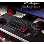 HyperX Origins 2 65 HX Red USB UA Black (B4QS3AA) (UA)