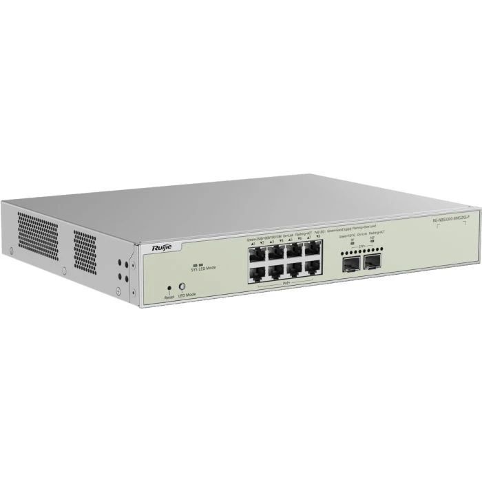 Комутатор мережевий Ruijie Networks RG-NBS3300-8MG2XS-P (UA)