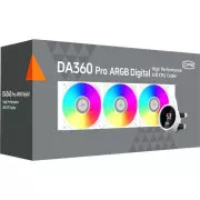 Система жидкостного охлаждения PcCooler DA360 Pro ARGB WH (DA360Pro-WHAWXX-GL) (UA)