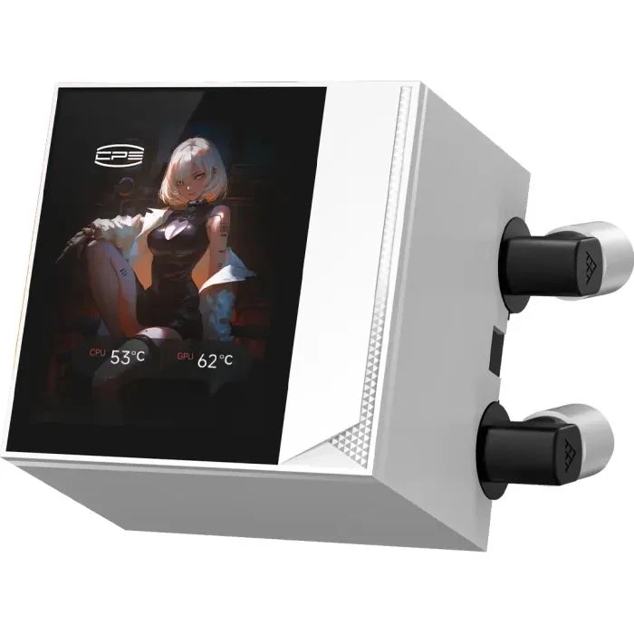 Система жидкостного охлаждения PcCooler DC360 Pro ARGB Display WH (UA)