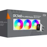 Система жидкостного охлаждения PcCooler DC360 Pro ARGB Display WH (UA)