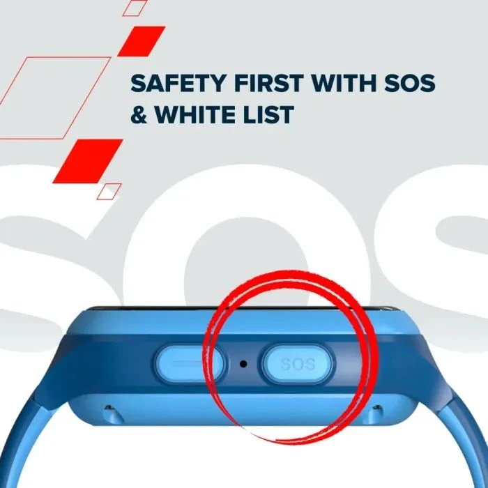 Смарт-годинники Canyon ZEFIR KW-49 E-SIM 4G GPS Blue (CNE-KW49BL) (UA)