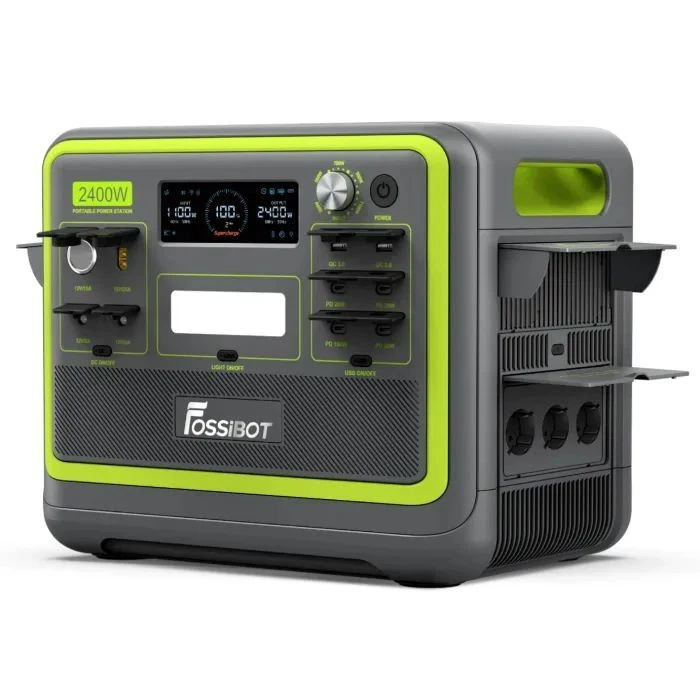 Зарядна станція FOSSIBOT F2400 2200W 2048Wh (FOSSiBOT F2400) (UA) Ємність акумулятора: 2048 Вт*год;