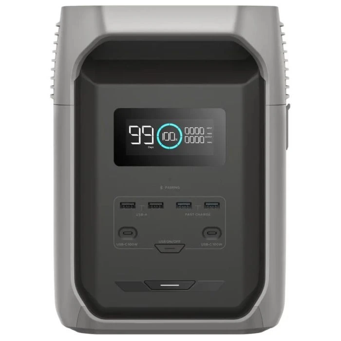 Зарядна станція EcoFlow DELTA 3 1500 1536Wh (EFDELTA1500-EU) (UA) Ємність акумулятора: 1536 Вт*г;