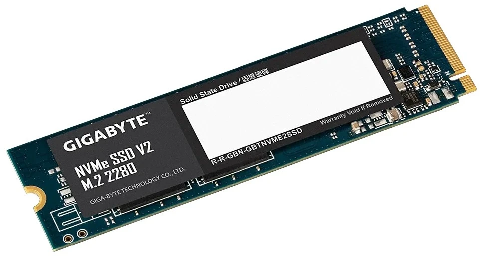256GB Gigabyte NVMe SSD V2 M.2 PCIe 3.0 x4 3D NAND TLC (G3NVMEV2256G) (UA) Обсяг накопичувача: 256 ГБ;