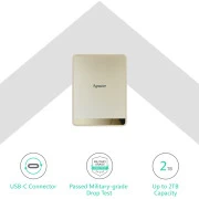512GB Apacer AS724 Cream (AP512GAS724C-1) (UA)