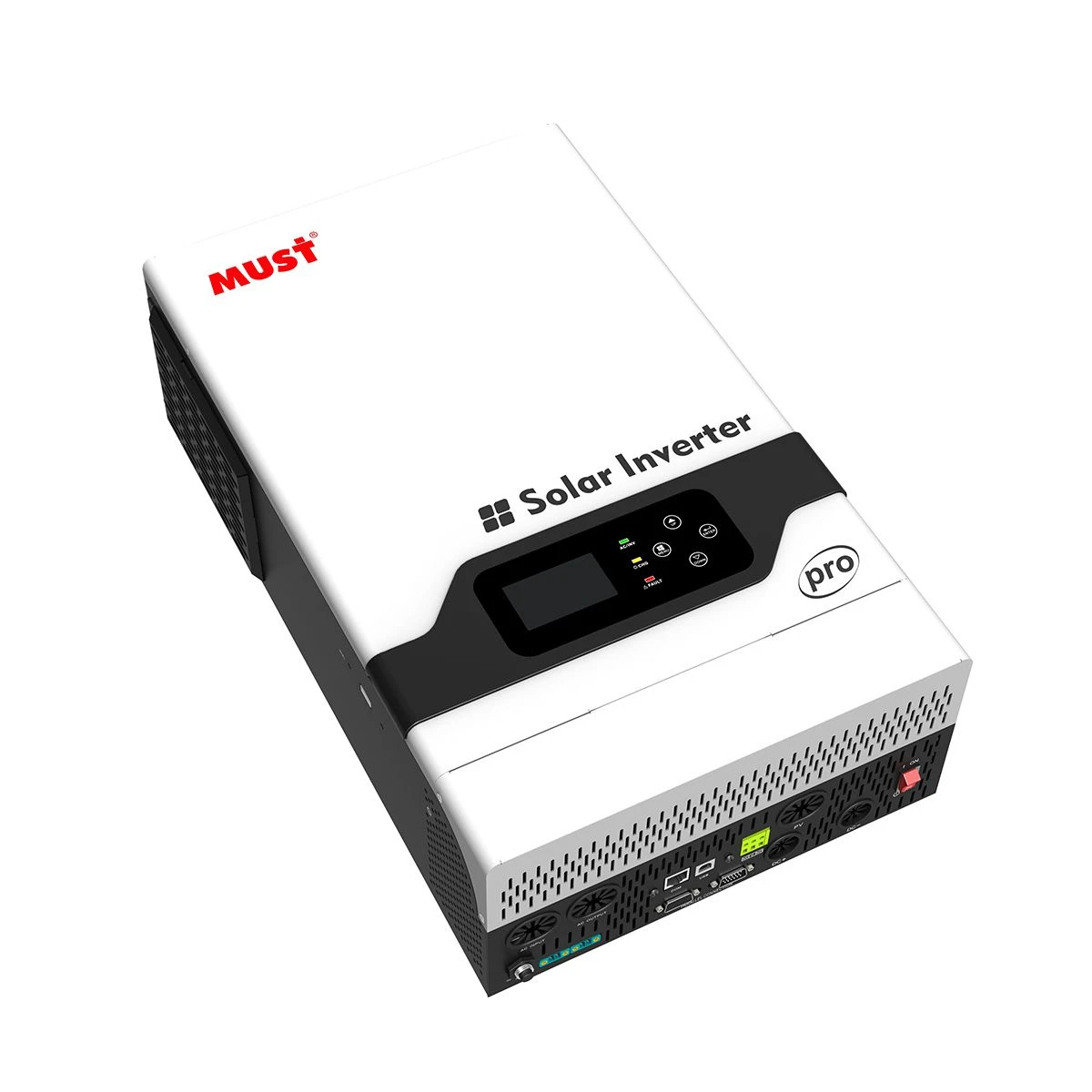 Автономний сонячний інвертор Must 6000W 48V 120A (PV18-6048 Pro II) (UA)