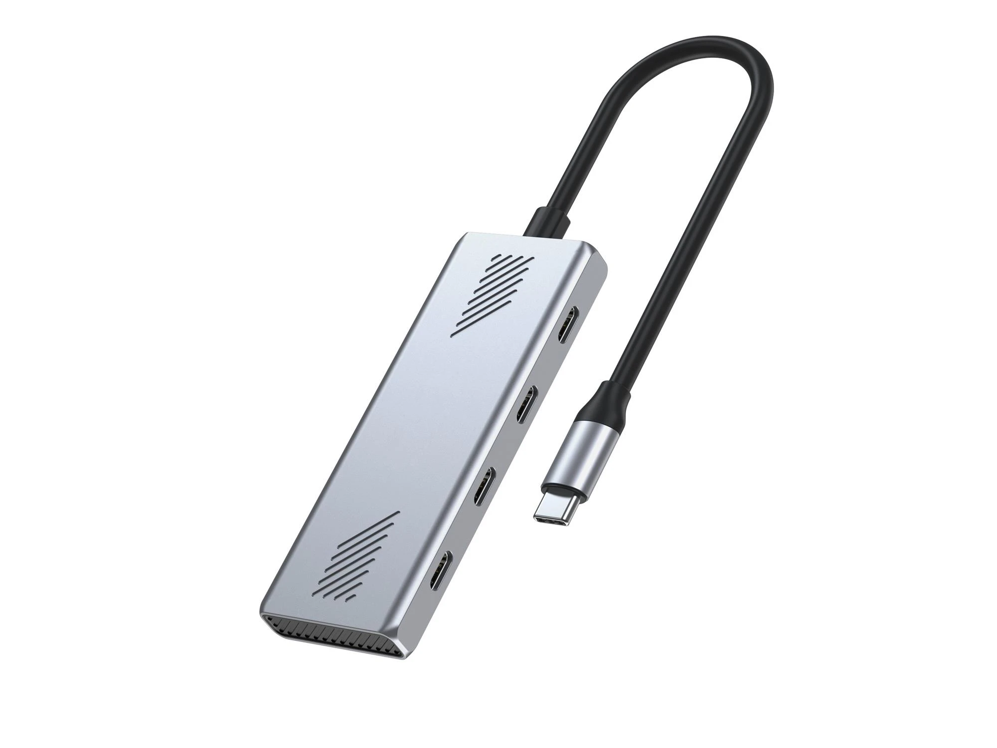 USB-хаб Gembird USB Type-C 4-в-1 (UHB-CM-U310-C4-01) (UA)
