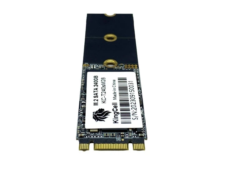240GB KingCell M.2 2242 SATA III 3D NAND TLC (KC-T240sM28-M) (UA) Споживання енергії: до 3.74 Вт;
