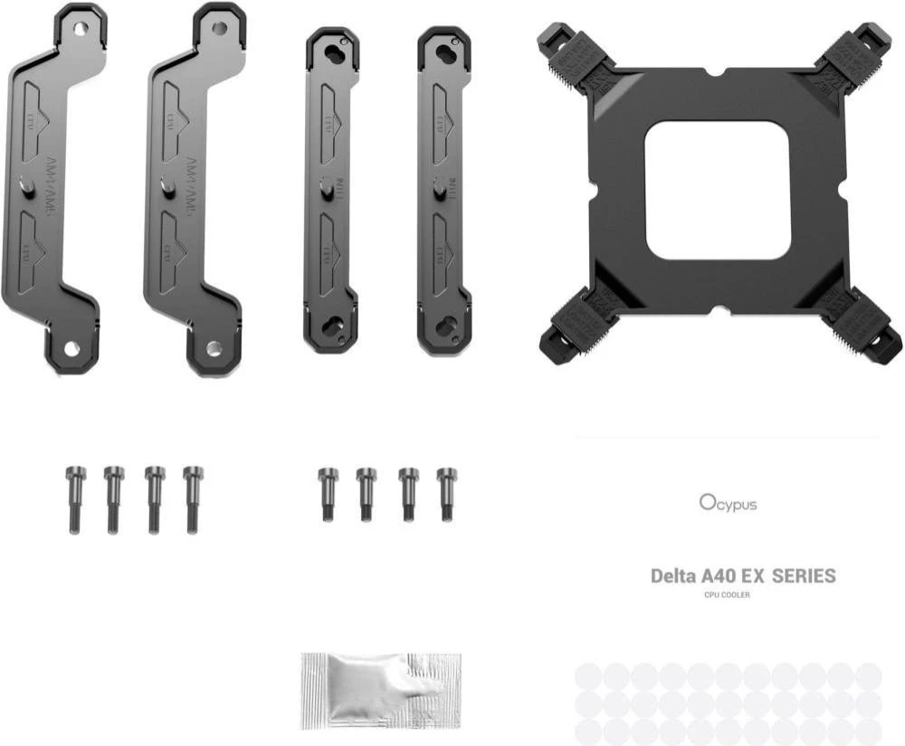 Воздушное охлаждение Ocypus DELTA A40 EX Digital BK (DELTA-A40-BK1NAWD00E-GL) (UA)