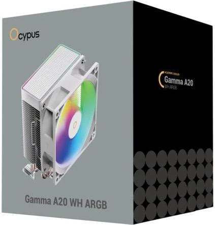Воздушное охлаждение Ocypus GAMMA A20 WH ARGB (GAMMA-A20-WH1AAWN00F-GL) (UA)