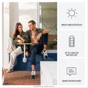 Смарт-годинники Garmin Vivoactive 6 Slate with Pebble Grey Band (010-02985-04)