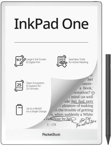 PocketBook InkPad One Matte Black (PB1030-8-WW) (UA) Бренд: PocketBook; Диагональ, дюймы: