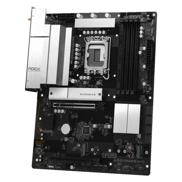 ASRock B860 Rock WiFi 7 (UA) Бренд: ASRock; Тип роз'єму CPU: Socket 1851;
